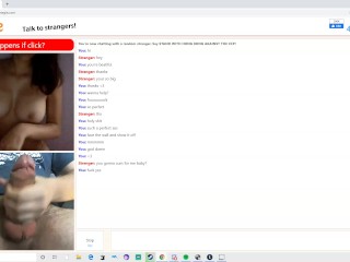 Gorgeous Slut loves my Hard Cock on Omegle