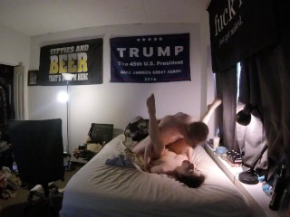 AMATEUR COLLEGE TEEN COUPLE FUCK IN SEVERAL POSITIONS