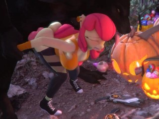 Hooves Art – Wolfie x AppleBloom *HALLOWEEN 2020* (Extended) 60fps