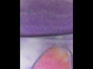 Little girl pees diaper
