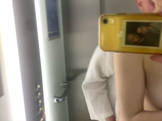 TEEN IN STOCKING FUCK IN ELEVATOR
