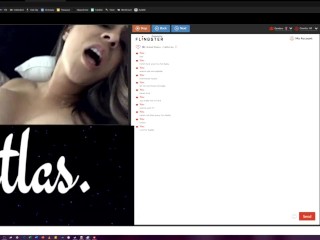 Omegle babe cumming