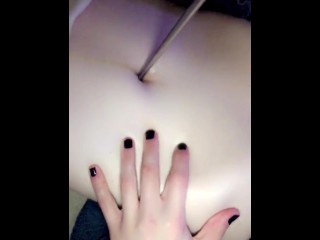 21 yr old Snapchat Bellybutton Torture
