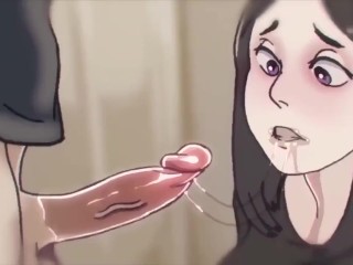 LewdFroggo cute teenager sucks dick