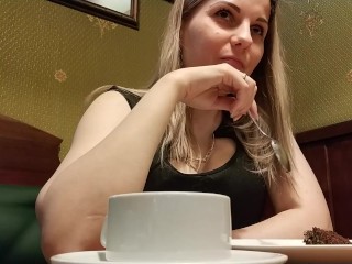 Remote Vibrator in Public Place – Letty Black