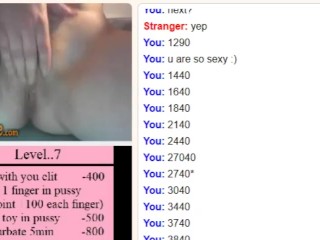 18YO LAYLA PLAY OMEGLE POINTS GAME