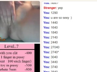 18Yo layla play omegle points game (read profil)
