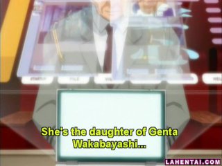 Hentai babe sucks guys hard cock deep