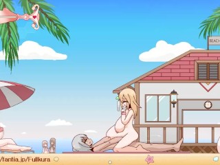 Extrem cum inflation Beach – Fullkura animation