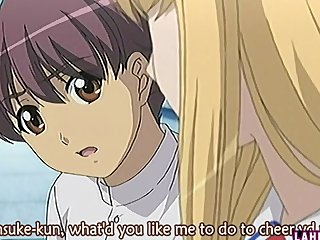 Blonde hentai schoolgirl licked and fucked