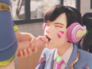 D.Va popsicle prank (Lvl3Toaster)