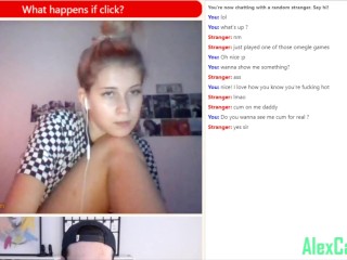 Omegle teens showing me their tits and pussies compilation