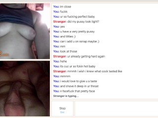 Omegle Amazing Teen Slut!