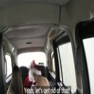 FakeTaxi Anal elfs in santa threesome