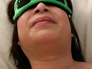 Mature Brunette Asian gets cunt & tits played again! by Andrewtatt