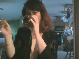 Sexy Mommy Smoking 120s