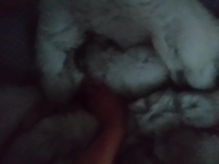 Handcuffed 18yo teen anal fucked in furcoat