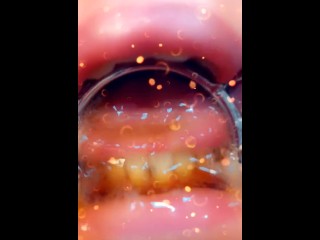 PISS HUNGER BITCH’S MOUTH FULL OF PISS AND GAGGED !
