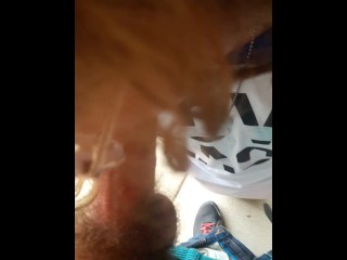 18 Year Old Girlfriend Gives Great Blowjob