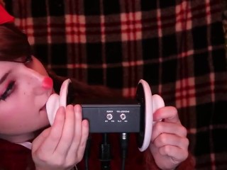 ASMR Cosplay sucking and licking babe (aftyn ass) Eroticubd +18