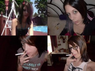 Teen Smoker Makes Smoking Video