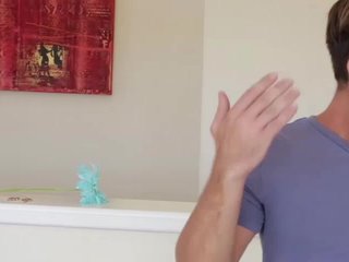 Blonde teen Charli gets filled with cum