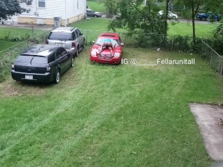 House Arrest Sex In The Yard