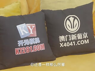 BIG TITS Asian Girl has Intense Cowgirl and Doggy Female Orgasm on Couch