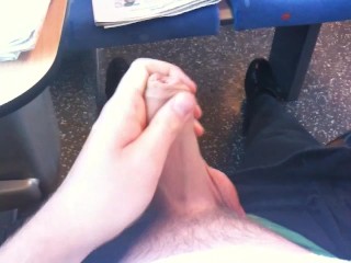Public Train Wank 3