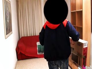 Ainara se folla al tecnico del ordenador