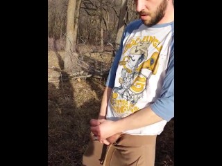 When your outside and horny
