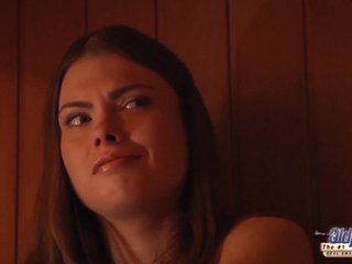 Young girl round ass 69 oral sex steamy fucking old cock in the sauna