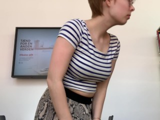 Public Library Flashing & Masturbation MissJenniP