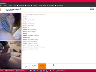 Omegle girl with big tits does what I ask