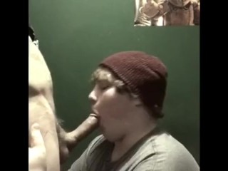 Blowing a friend