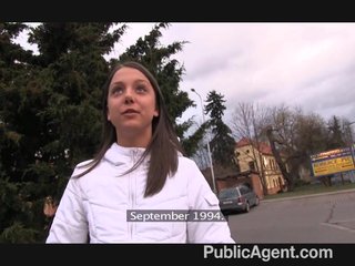 PublicAgent – 18 year old russian cutie fuck