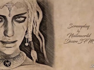 Ciri tries out a new throne