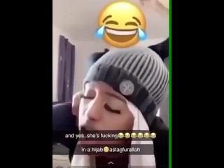 Somali teen in hijab fucking hard doggystyle