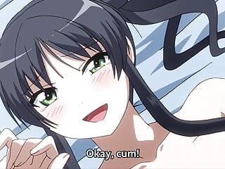 This cute hentai girl gets deflowered