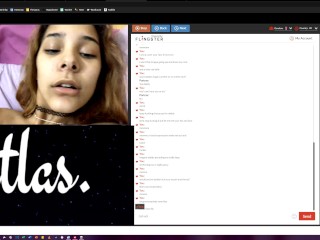 Omegle sexy teen slut – “do you think i could be a pornstar daddy?”