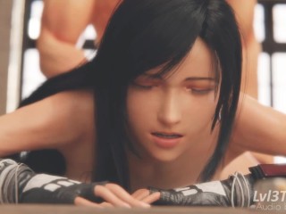 FINAL FANTASY| ¡TIFA LOCKHART ES FOLLADA POR ATRAS!