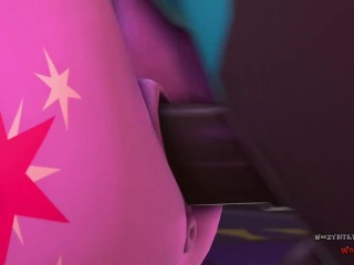 Mlp “Twilight in captivity” by woozybits (sound by BizonDr)