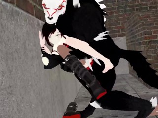 Ruby Rose sensually fucked by Beowulf (RWBY w/ sound)