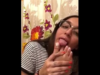 Home alone sucking my pretty feet