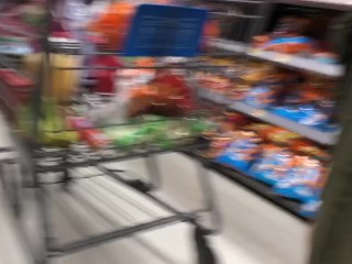 Upskirt No Panties Hot Blonde Walmart Shopping