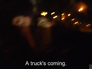 Japanese ghost hunters blowjob in car Subtitl