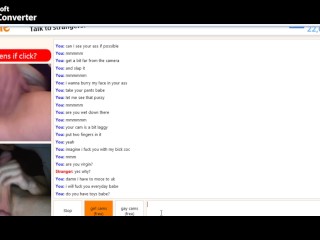 Sexy Omegle UK teen shows everything and gets caught