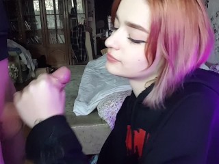 Cum in mouth for russian schoolgirl