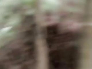 When walking in the beauty park, she was followed and teased