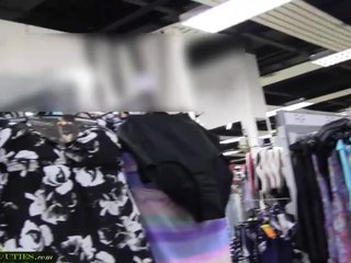 MallCuties Two amateur girls have sex in shop